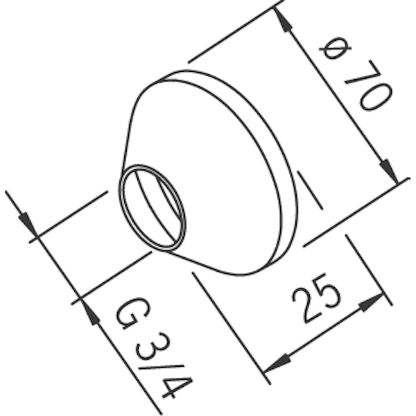 PEITELAIPPAPARI ORAS 203504/2 3/4x70mm KROMI