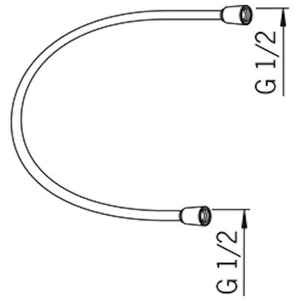 SUIHKULETKU ORAS 241064-60 0,75m MUOVI SATIINI (6515006)