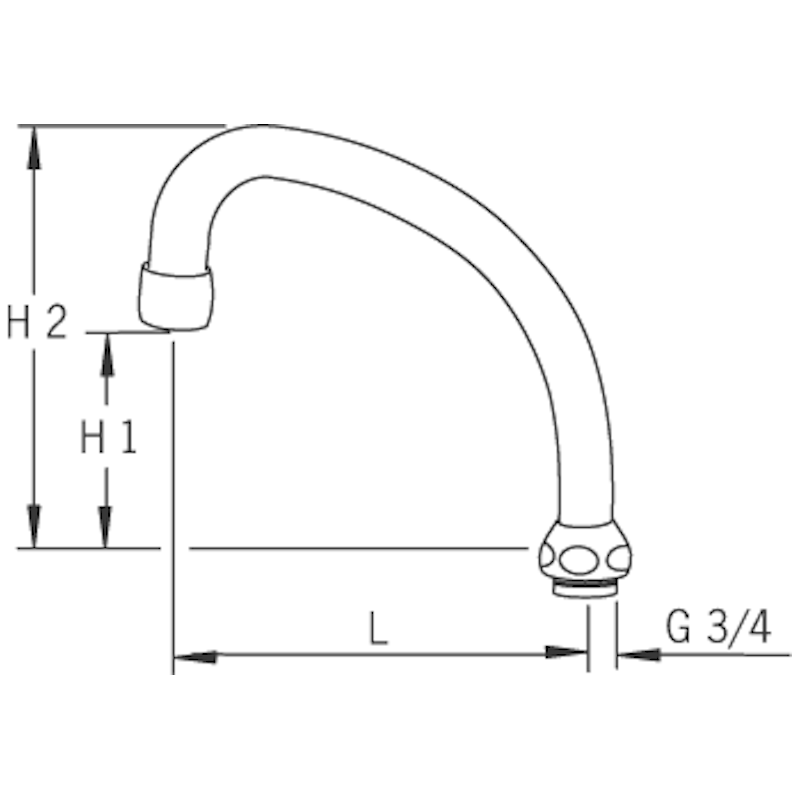 JUOKSUPUTKI ORAS 213513 HU-JUOKSUPUTKI L=130mm