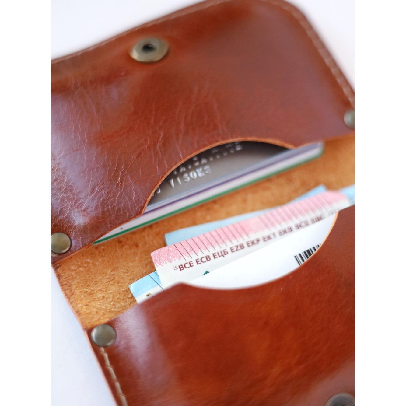SUNDAY Wallet - Shiny Ginger