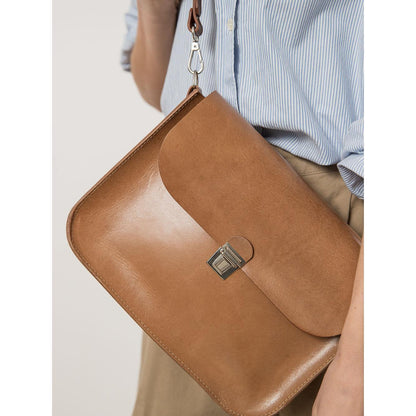 ASTORIA handbag - Camel Brown