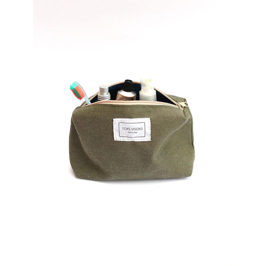 LORNA Makeup Bag - Army Green