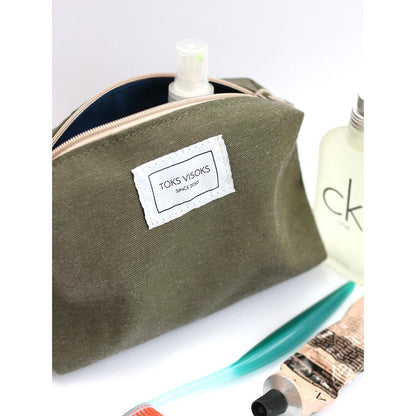 LORNA Makeup Bag - Army Green