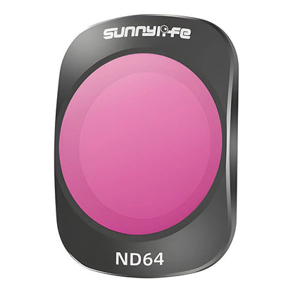 6 filters MCUV CPL ND8/16/32/64 Sunnylife for Pocket 3 - Kotikauppa