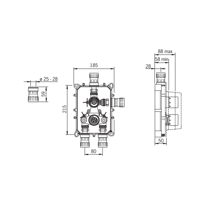 RUNKO-OSA ORAS 7118 ALESSI (6318150)