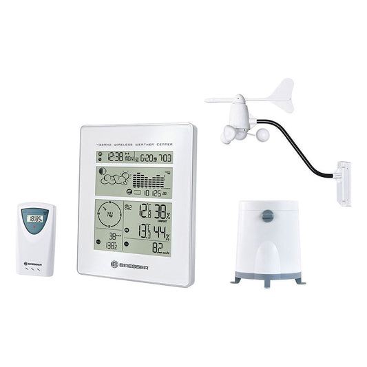 Bresser RC sääasema, valkoinen | 73259 | 4007922151984 | Kotikauppa | Bresser