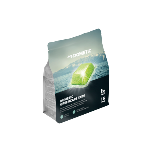 Dometic Sanitary Additive GreenCare 16 tablettia pussissa