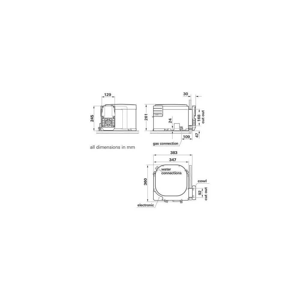 Vedenlämmitin Truma Boiler 10L - kaasu