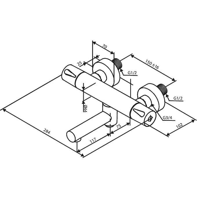 AMME-/SUIHKUHANA DAMIXA 74510.0035 SILHOUET KROMI