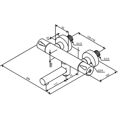 AMME-/SUIHKUHANA DAMIXA 74510.0035 SILHOUET KROMI