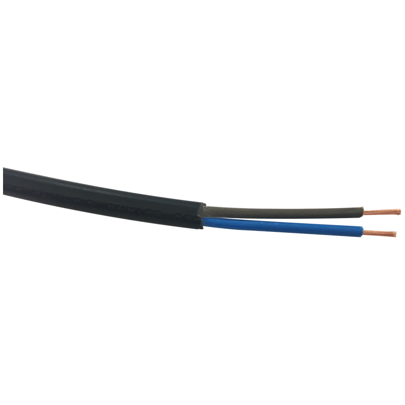 ASENNUSKAAPELI OPAL MSO 2x0,75mm2 5m MUSTA