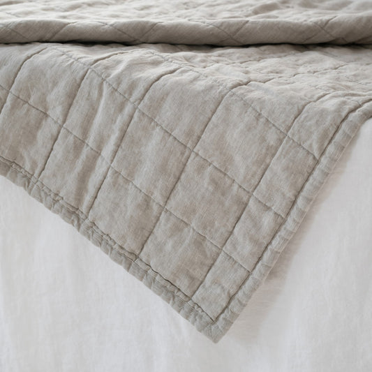 Pellavapeitto Melange (200x220 cm) - Linen Tales