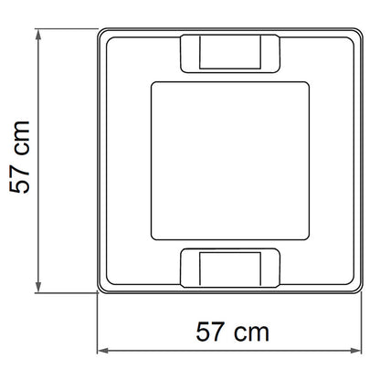 Kattoluukku 500x500 mm