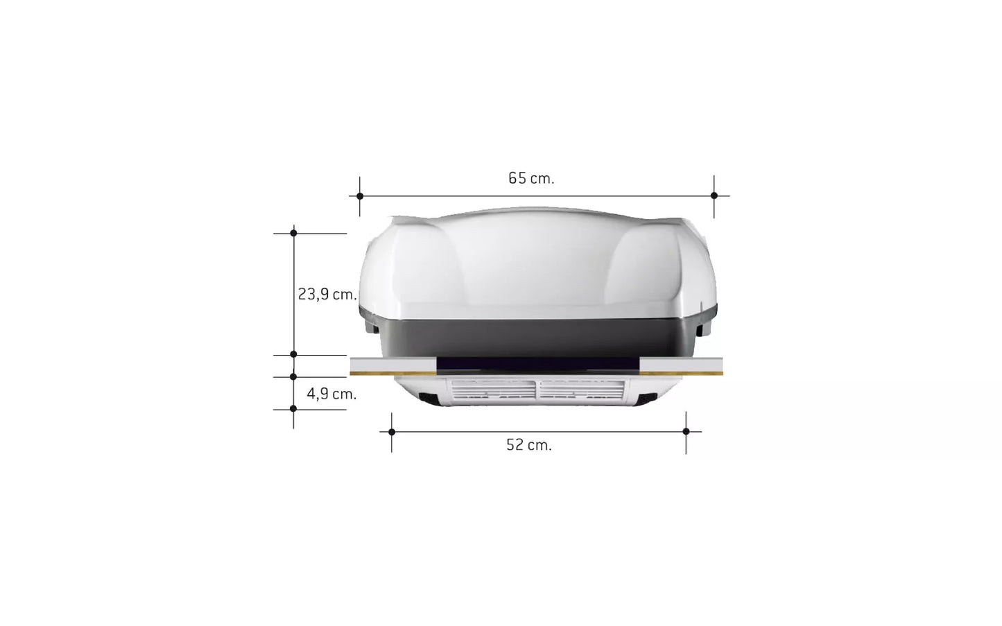 Telair DUALCLIMA ilmastointilaite/lämpöpumppu 8400H 2.46kW