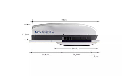 Telair DUALCLIMA ilmastointilaite/lämpöpumppu 8400H 2.46kW