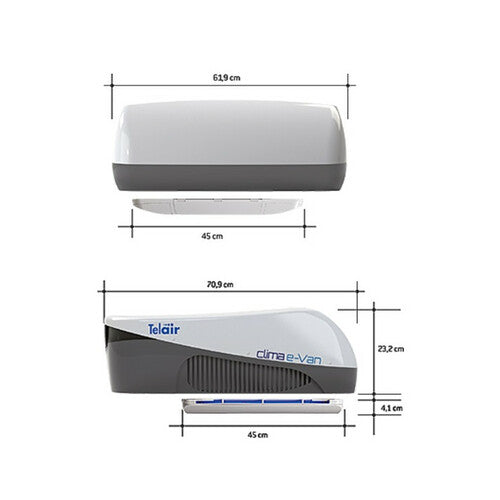 Ilmastointilaite Telair Clima e-Van 3 7400H