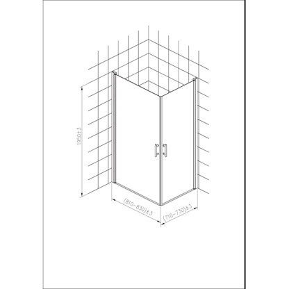 SUIHKUNURKKA OPAL 80*70 195 5mm KIRKAS LASI (CCX142)