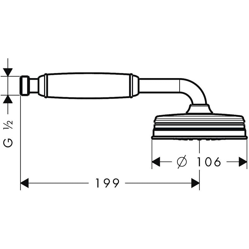 KÄSISUIHKU HANSGROHE 16320820 MONTREUX