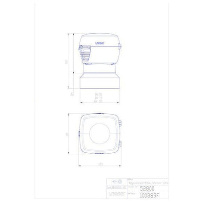 ALIPAINEVENTTIILI VIESER ONE DN50-110