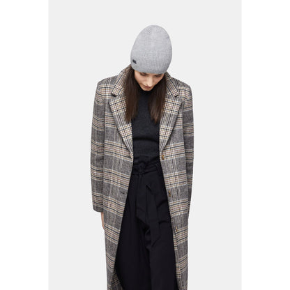 Natural Baby Alpaca Wool Fisherman's Rib Beanie