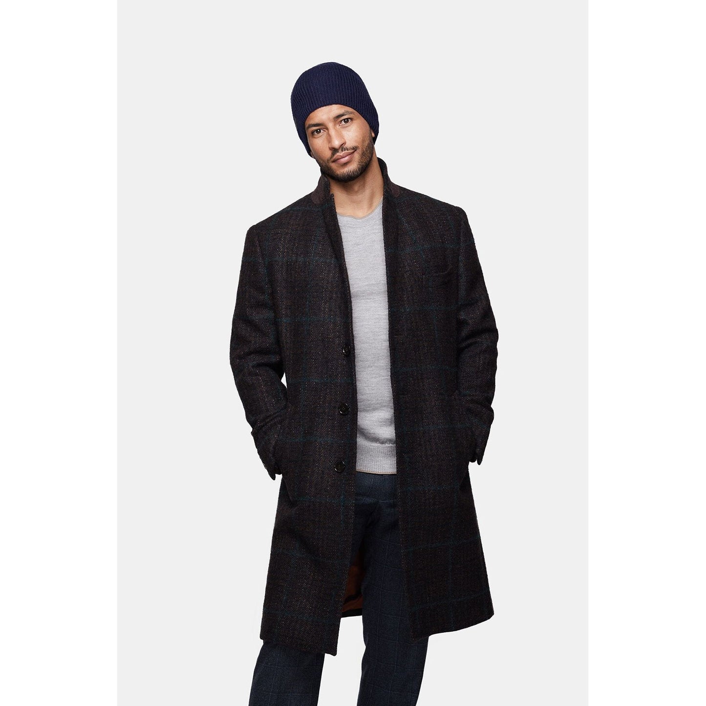 Natural Baby Alpaca Wool Fisherman's Rib Beanie