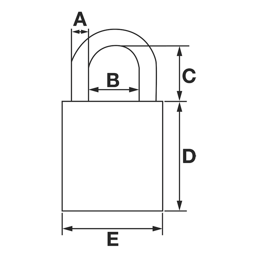 Riippulukko Abloy PL330C/50mm