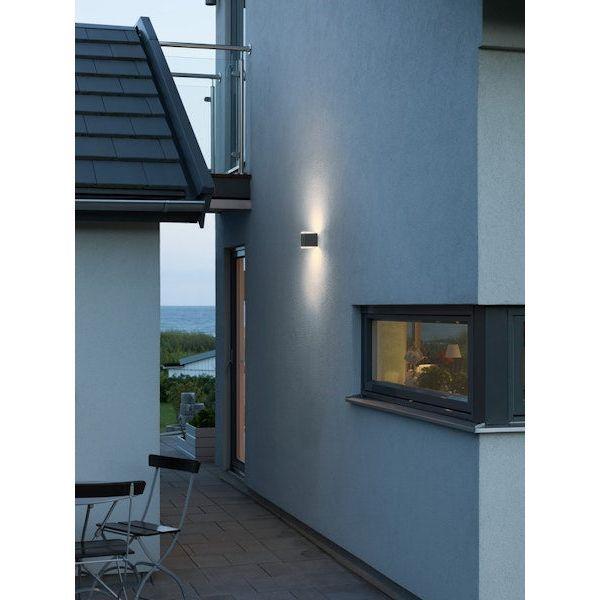 SEINÄVALAISIN ULKO MONZA 7991-370 IP54 2X6W ANTRASIITINHARMAA