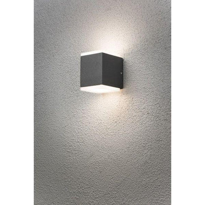 SEINÄVALAISIN ULKO MONZA 7991-370 IP54 2X6W ANTRASIITINHARMAA