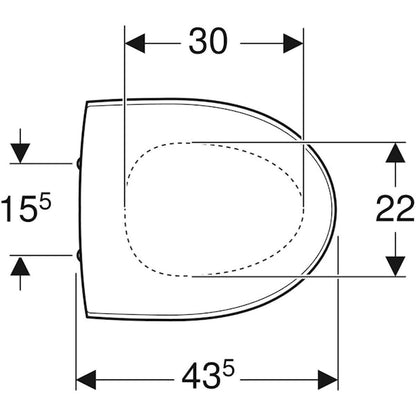 WC-ISTUINKANSI IDO STANDARD VALKOINEN QR