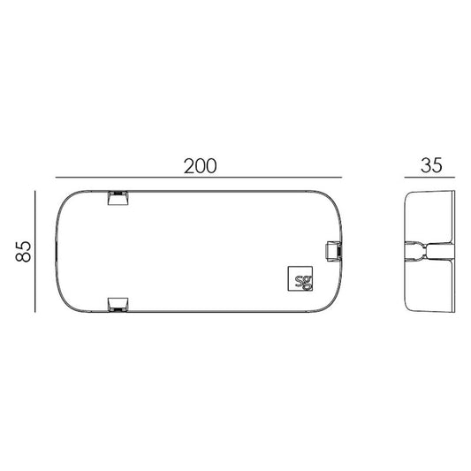 VIRTALÄHDE SLIMLINE SLIMLINE 50W VAIHEHIMM./SWD