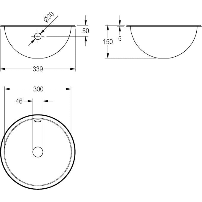 UPOTETTAVA ALLAS KWC RONDO RNDH300