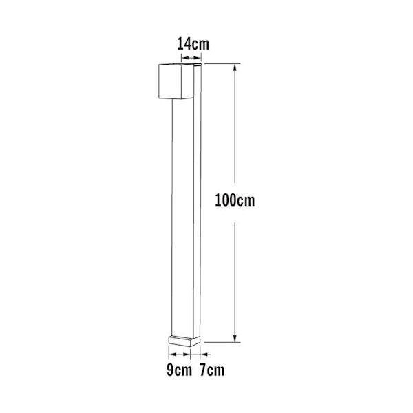 POLLARIVALAISIN CREMONA 7999-970 IP54 8W RUOSTE