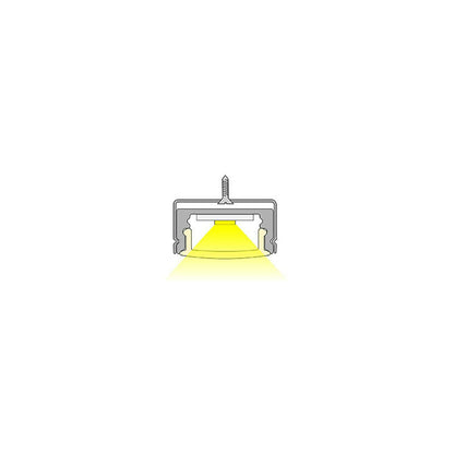 VALOPROFIILI/-NAUHA LINEA 200 17x8x200 MUSTA