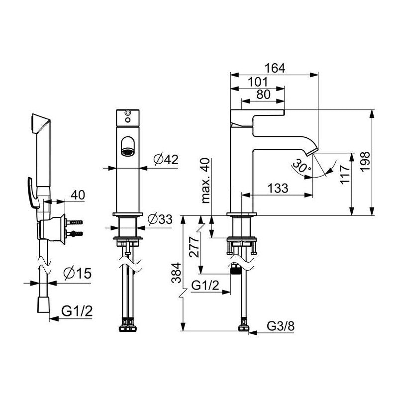 PESUALLASHANA ORAS 2606FH-33 OPTIMA STYLE MUSTA (6110471)