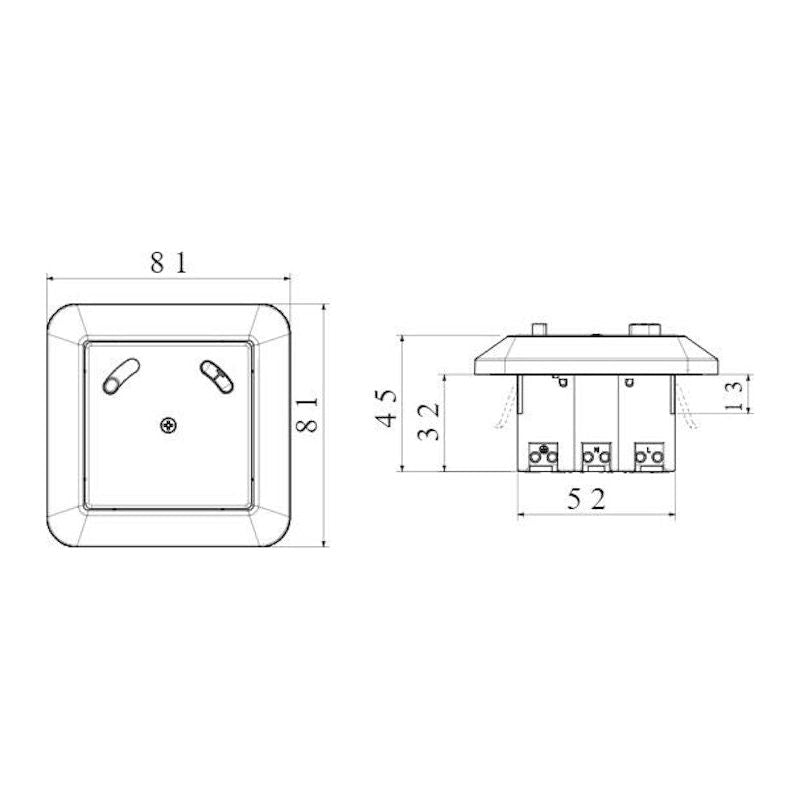 VIKAVIRTASUOJAKYTKIN GW95526 30mA 16A 230V IP41 VALKOINEN