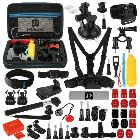 Accessories Puluz Ultimate Combo Kits for sports cameras PKT09 53 in 1 - Kotikauppa