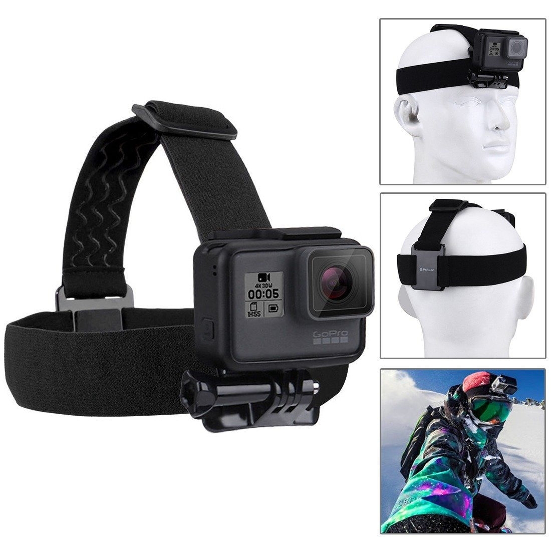 Accessories Puluz Ultimate Combo Kits for sports cameras PKT16 53 in 1 - Kotikauppa