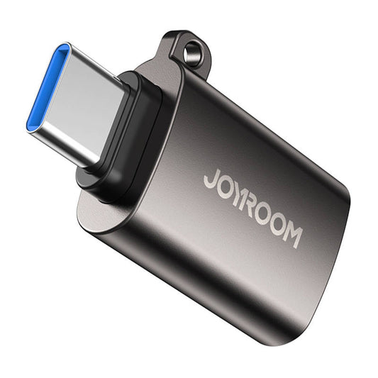 Adapter USB male-female Type-C Joyroom S-H151 (black) - Kotikauppa