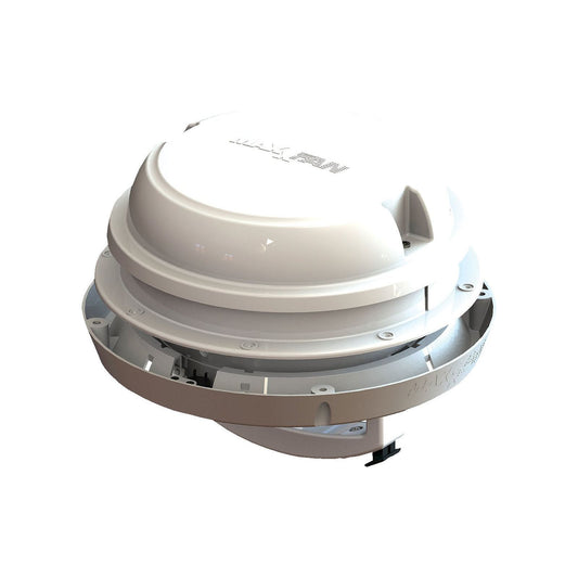 Airxcel Maxxfan Dome Plus kattotuuletin / sivuseinätuuletin 12 V valkoinen | 00-03812WZ | Kotikauppa