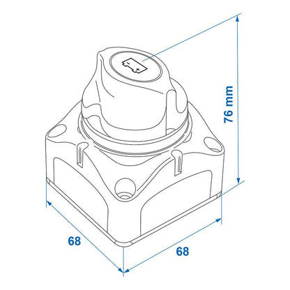 Akun pääkatkaisin 12-48V 275/1250A ON/OFF - Kotikauppa