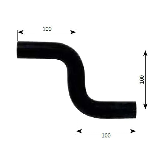 Alde kumi s-mutka 22 mm 100x100x100 mm, kiristimet - Kotikauppa-1900530-1900530