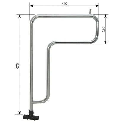 Alde pyyhekuivain 440x675 mm