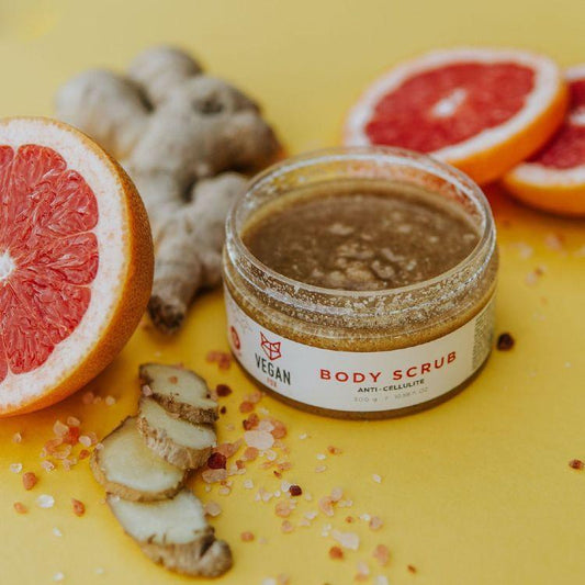 Anti-cellulite Body Scrub Ginger, 300 g - Kotikauppa