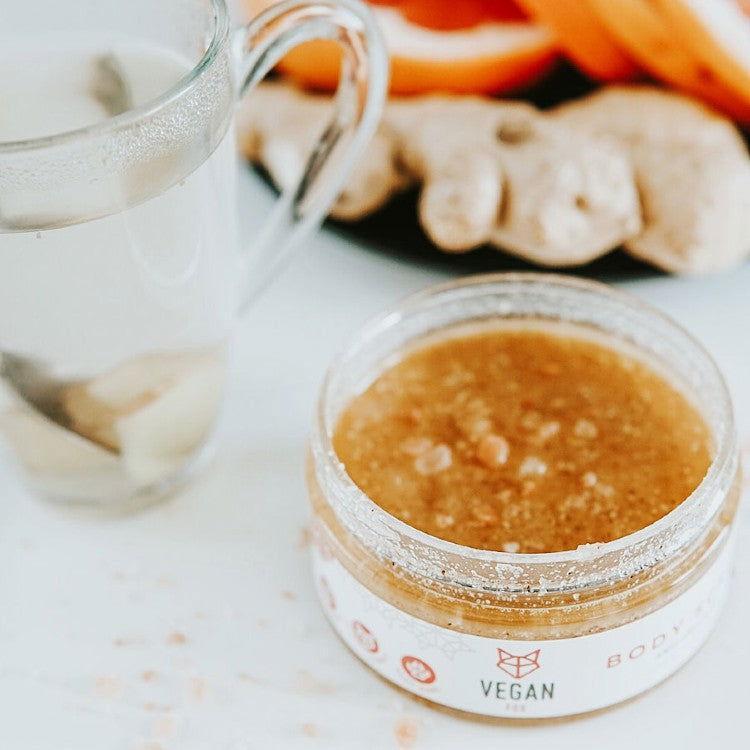 Anti-cellulite Body Scrub Ginger, 300 g - Kotikauppa