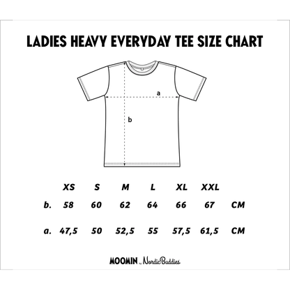 Moomintroll's Flower Everyday T-Shirt Women - White