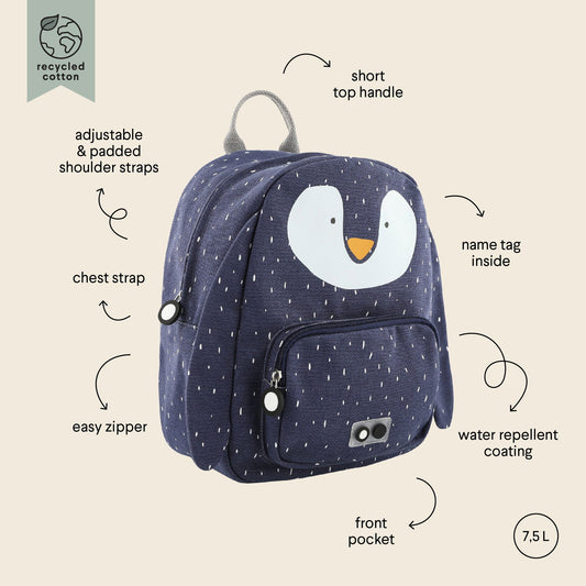 Backpack - Mr Penguin - Kotikauppa