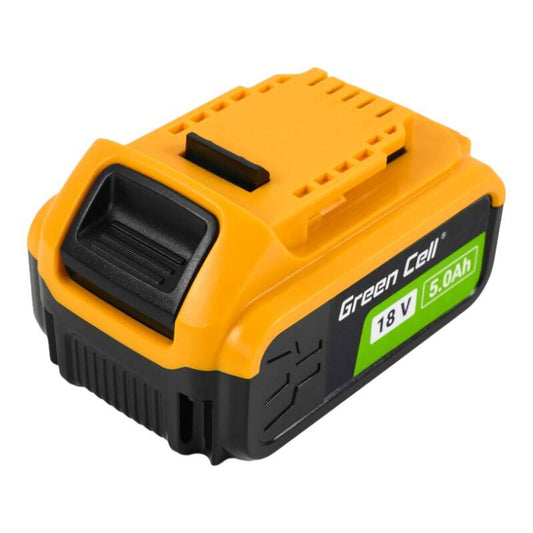 Battery For Power Tools Green Cell PTDW18V5, DeWalt XR 18V 5Ah DCB184 - Kotikauppa