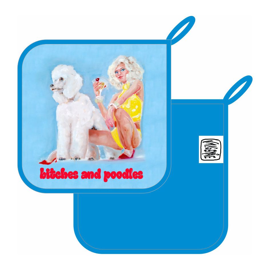 Pot holder "Bitches and Poodles"