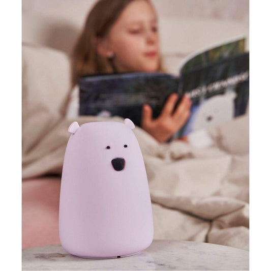 Big Bear Silicone Lamp - Lavender - Kotikauppa