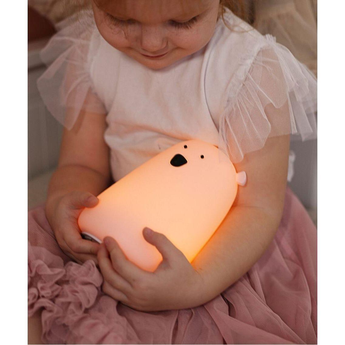 Big Bear Silicone Lamp - Lavender - Kotikauppa